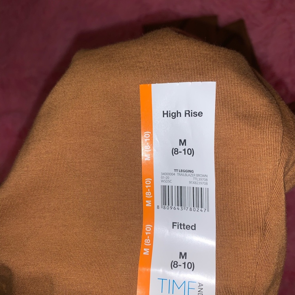 Medium(8-10) Brand New Brown Fitted Legging